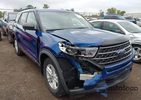 2020 Ford Explorer Xlt z USA, uszkodzony, nr VIN 1FMSK8DH4LGA90388